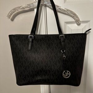 Michael Kors Black Signature Tote